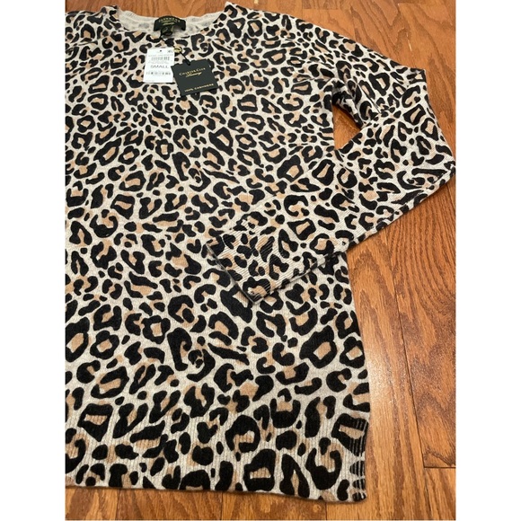 New w Tags 100% Cashmere Charter Club Crew Neck Shirt & Beanie $119 - Picture 10 of 16